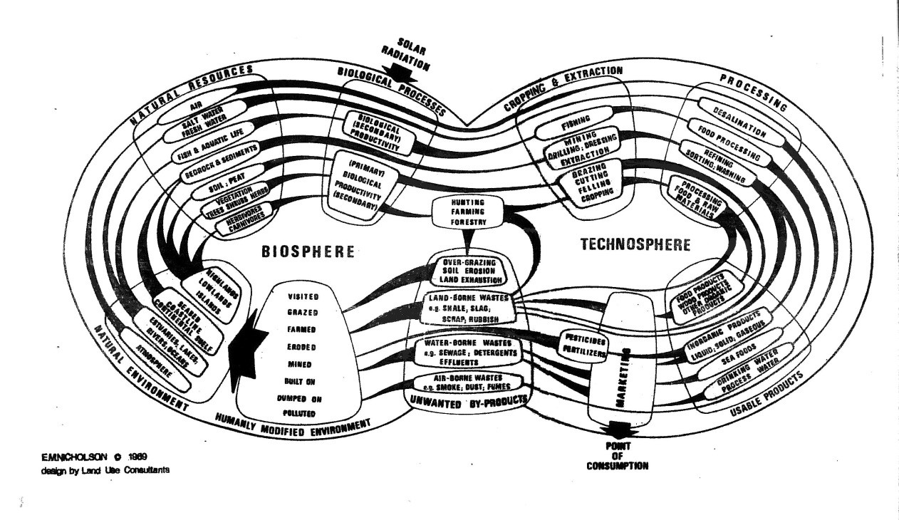 From Biosphere to Technosphere