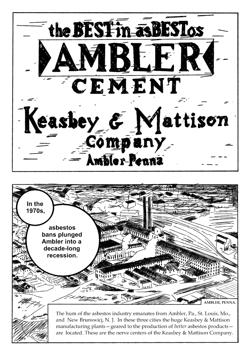 Asbestos in Ambler Anthropocene Curriculum